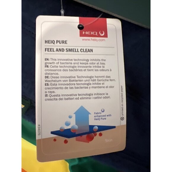 PRIDE L.L.Bean Mountain Classic Fleece Hat/Neck Combo S-M Rainbow Stripe - Picture 2 of 4